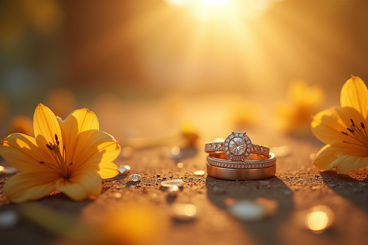 Bijoux or mariage : or jaune, blanc ou rose pour la mariée