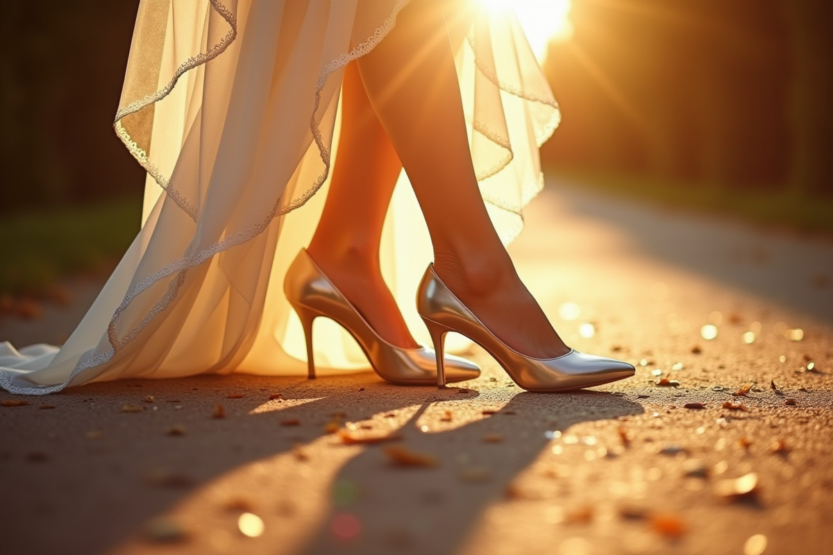 Chaussures mariée colorées : oser la couleur pour son mariage