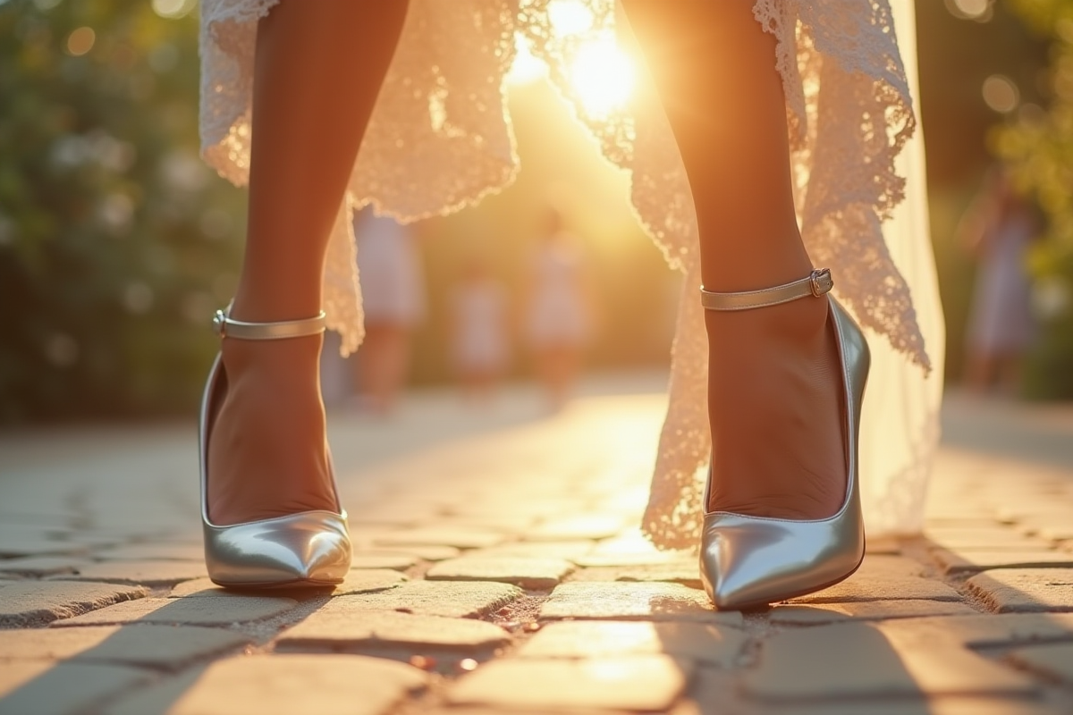 Talons chaussures mariée : quel hauteur choisir pour le jour J