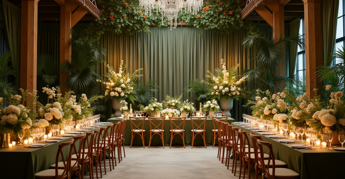 Décorateur mariage haut de gamme : scénographie d'exception