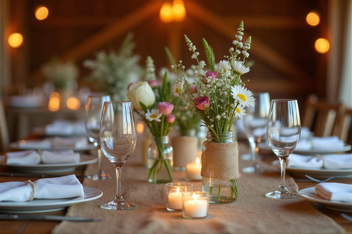 Décoration mariage champêtre : 50 idées pour un mariage nature