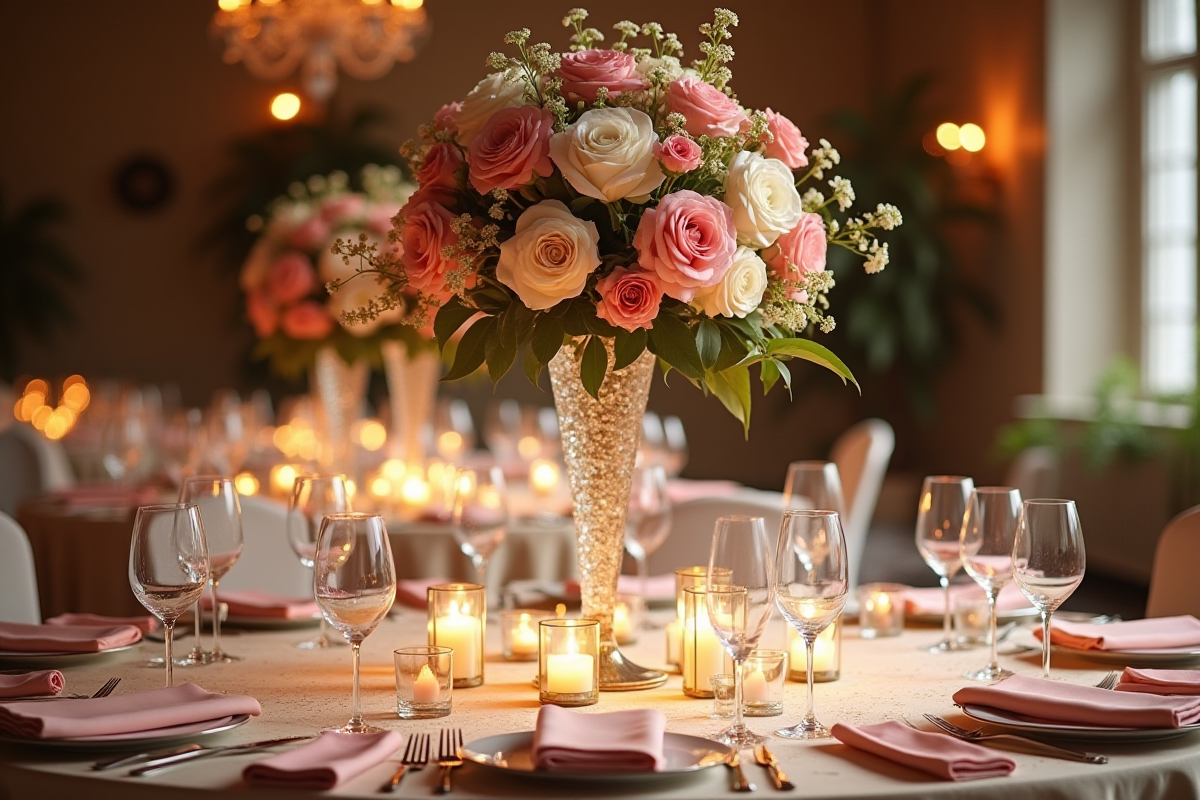 Illustration : Éclairage mariage : créer l'ambiance parfaite avec la lumière