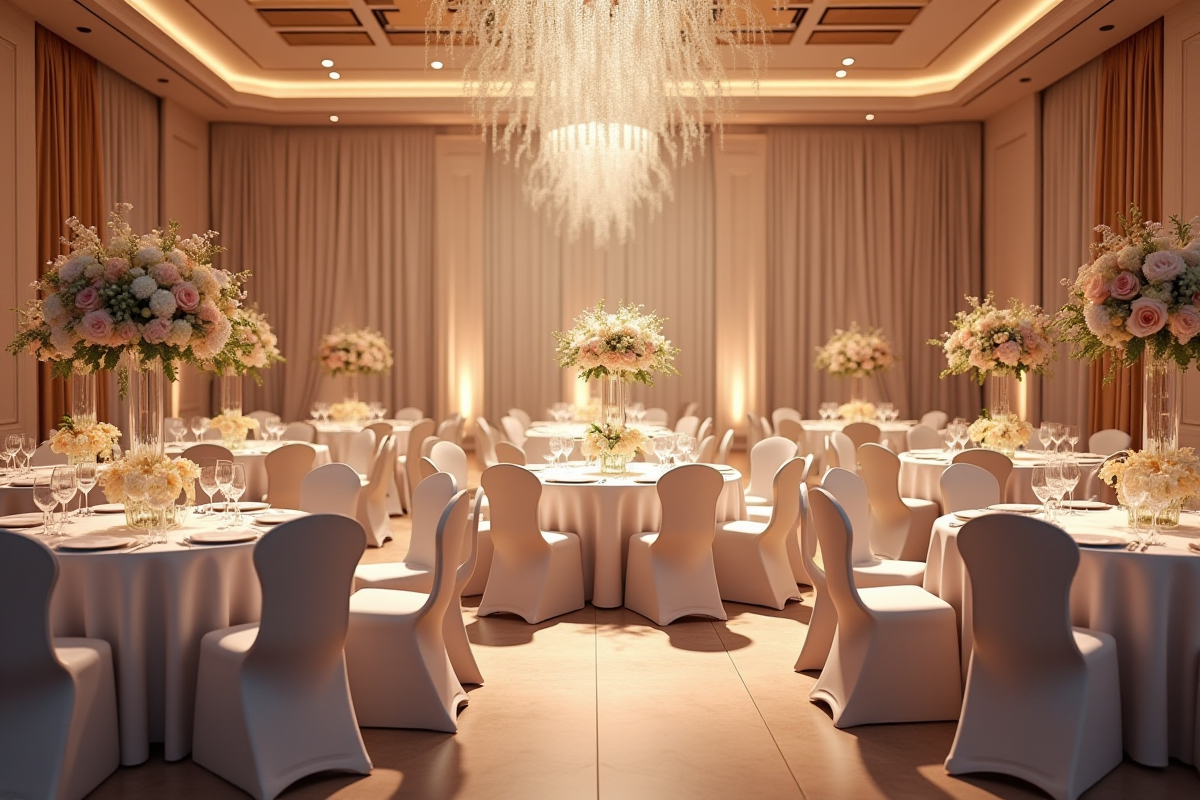 Décoration salle de mariage : transformer votre lieu de réception