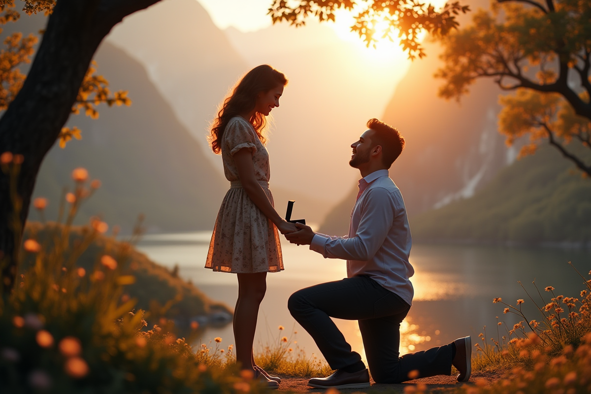 Traditions demande en mariage : d'hier à aujourd'hui