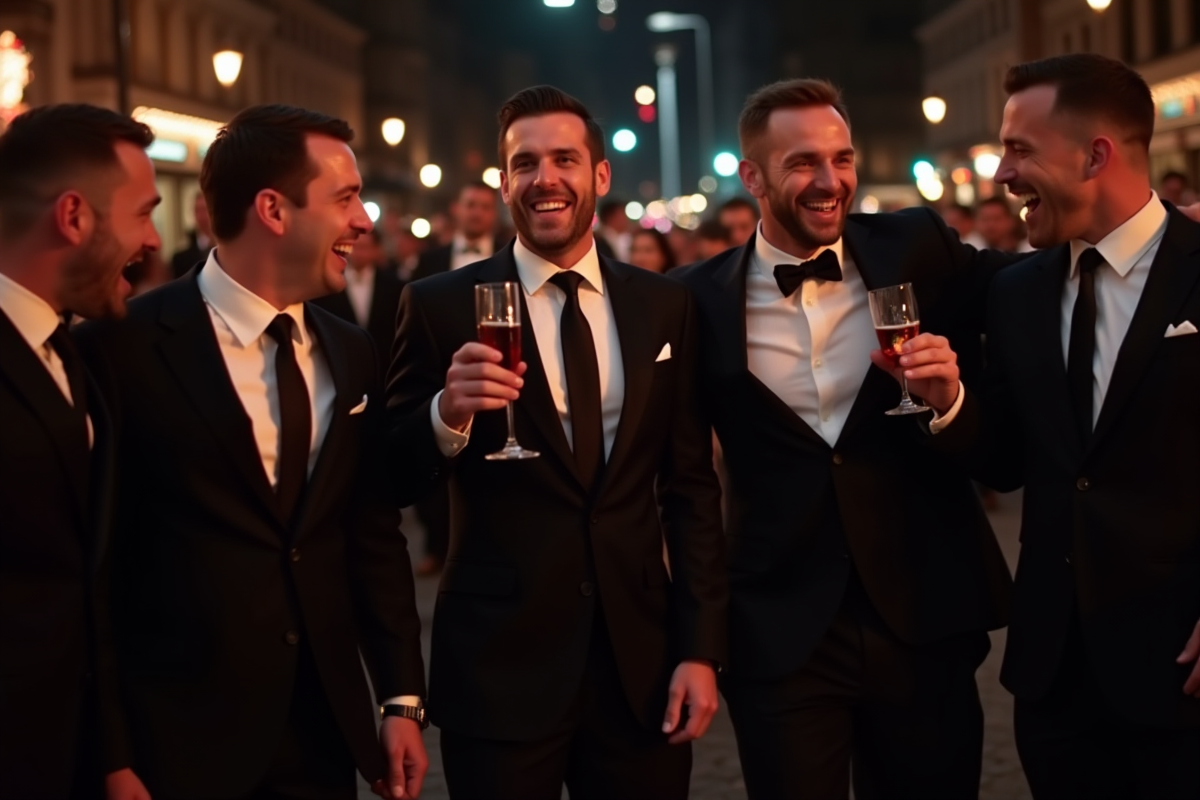 Accessoires EVG : équiper le marié et le groupe