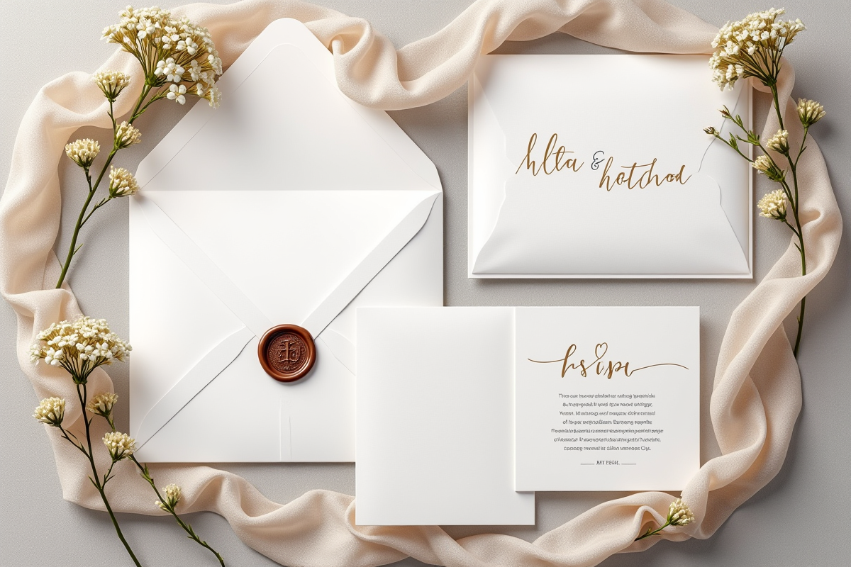 Calligraphie faire-part mariage : l'art de l'écriture élégante