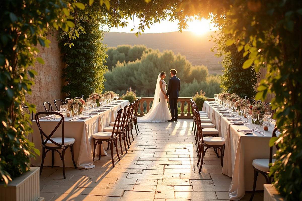 Lieux de réception mariage en Provence et Côte d'Azur