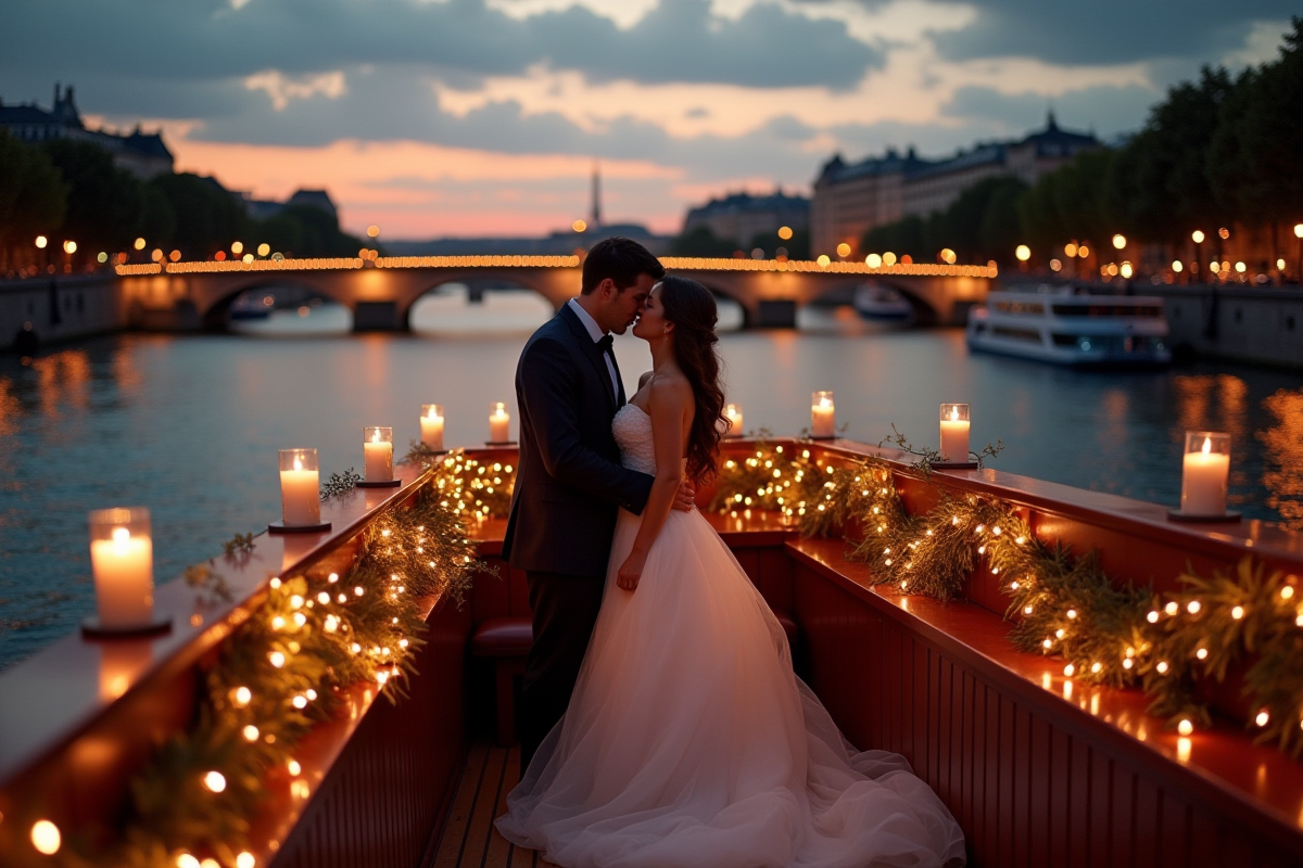 Mariage sur bateau à Paris : guide complet 2026