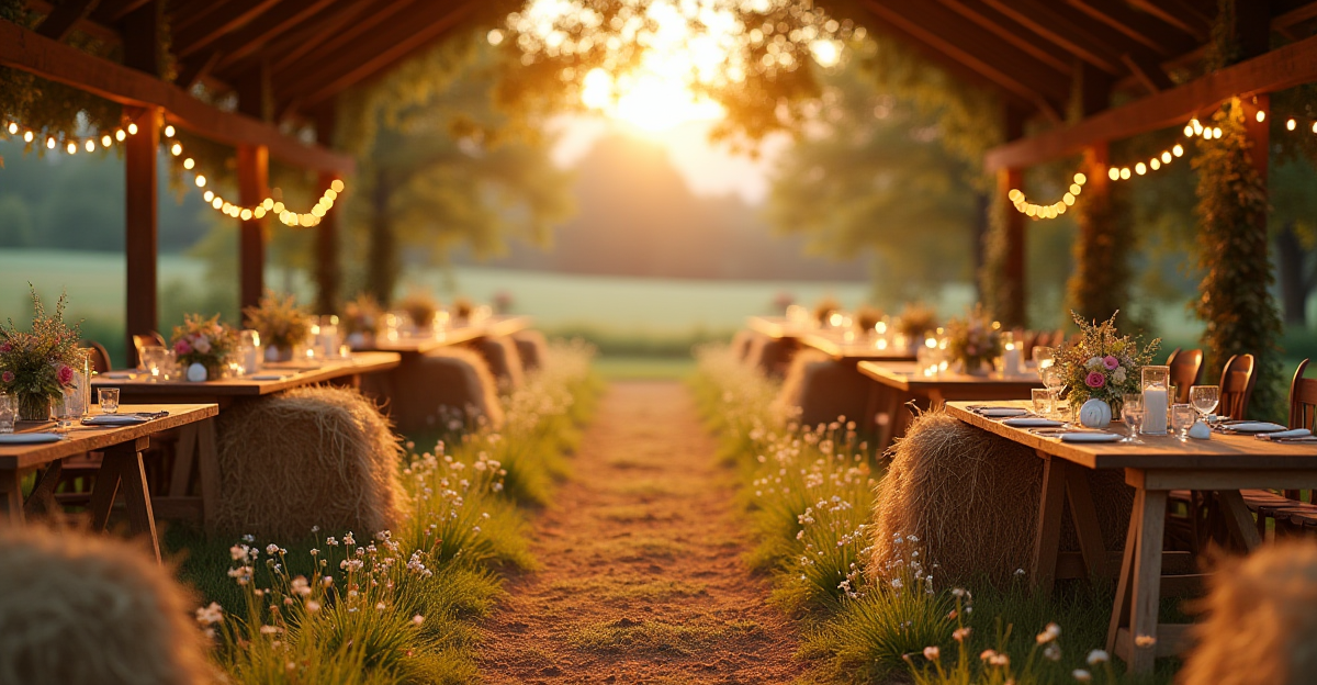 Mariage champêtre petit budget : astuces et économies en 2026