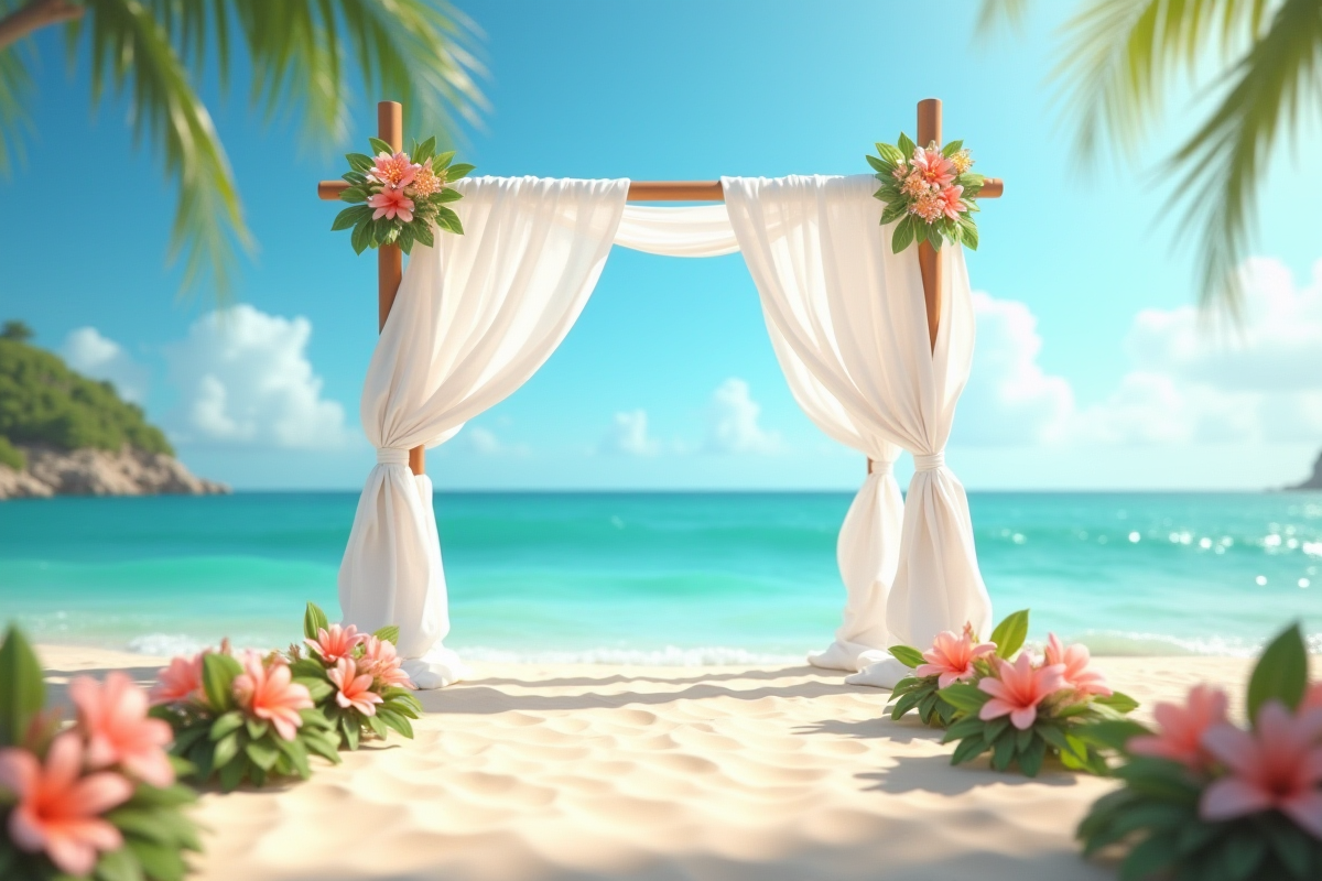 Mariage plage en hiver : célébrer son union hors saison