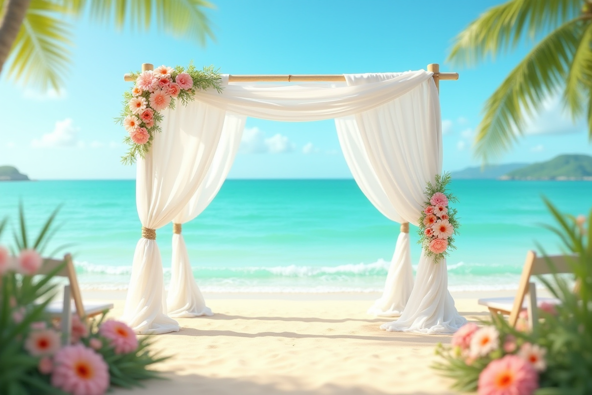 Mariage plage privée : guide pour privatiser un espace exclusif