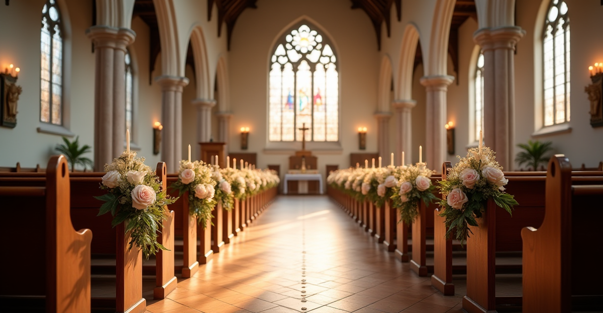 Fleurs pour un mariage à l'église : compositions, budget et inspiration 2026