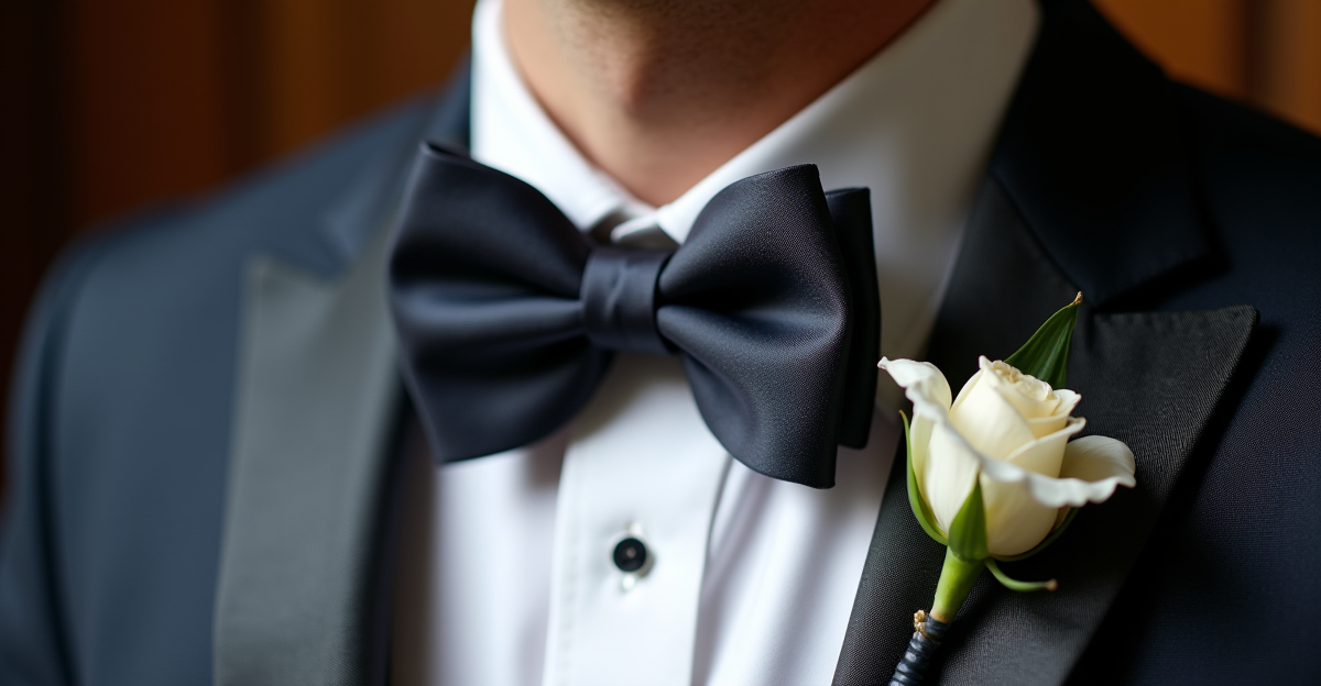 Nœud papillon en bois pour mariage : la tendance nature qui séduit