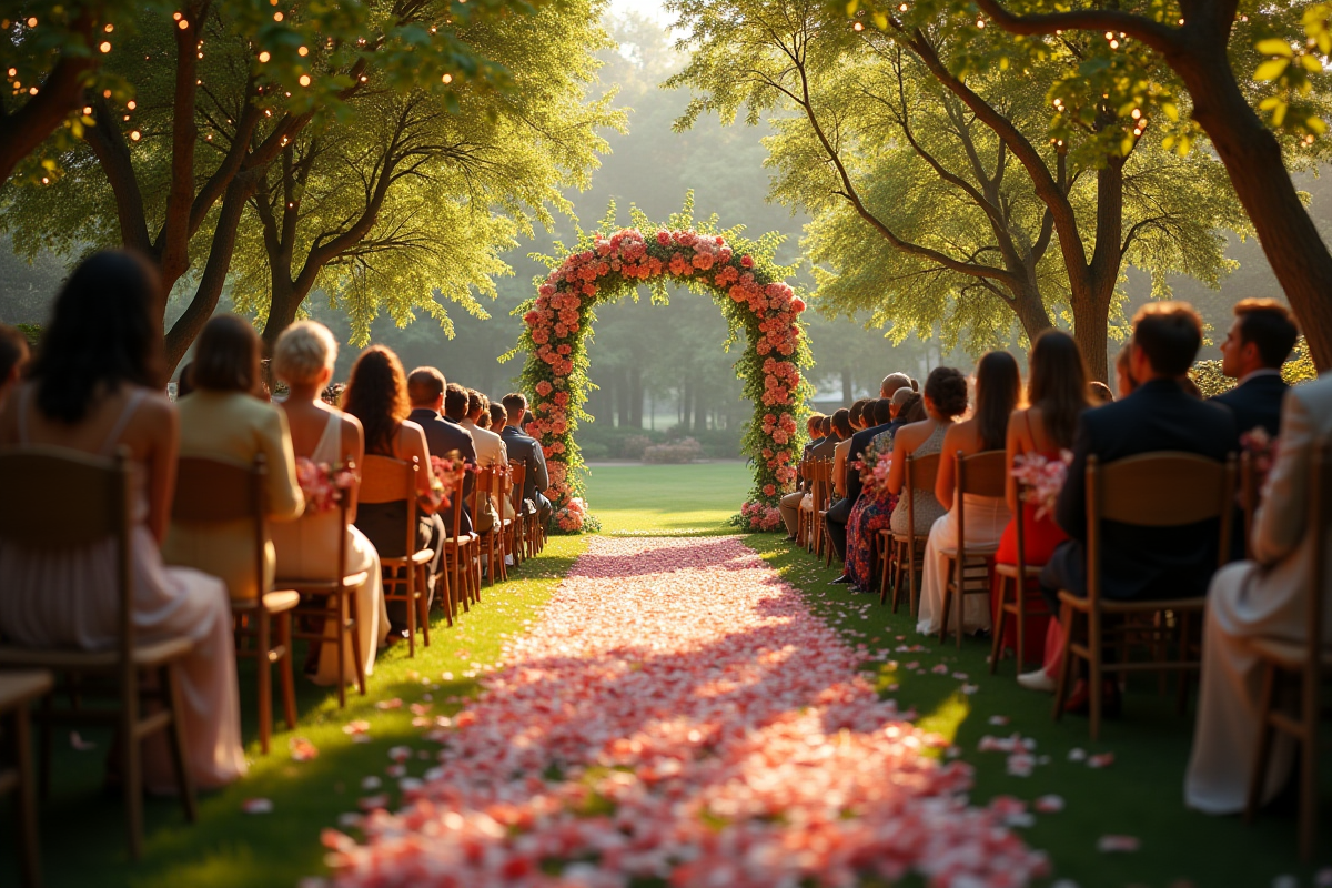 Plan B pluie mariage jardin