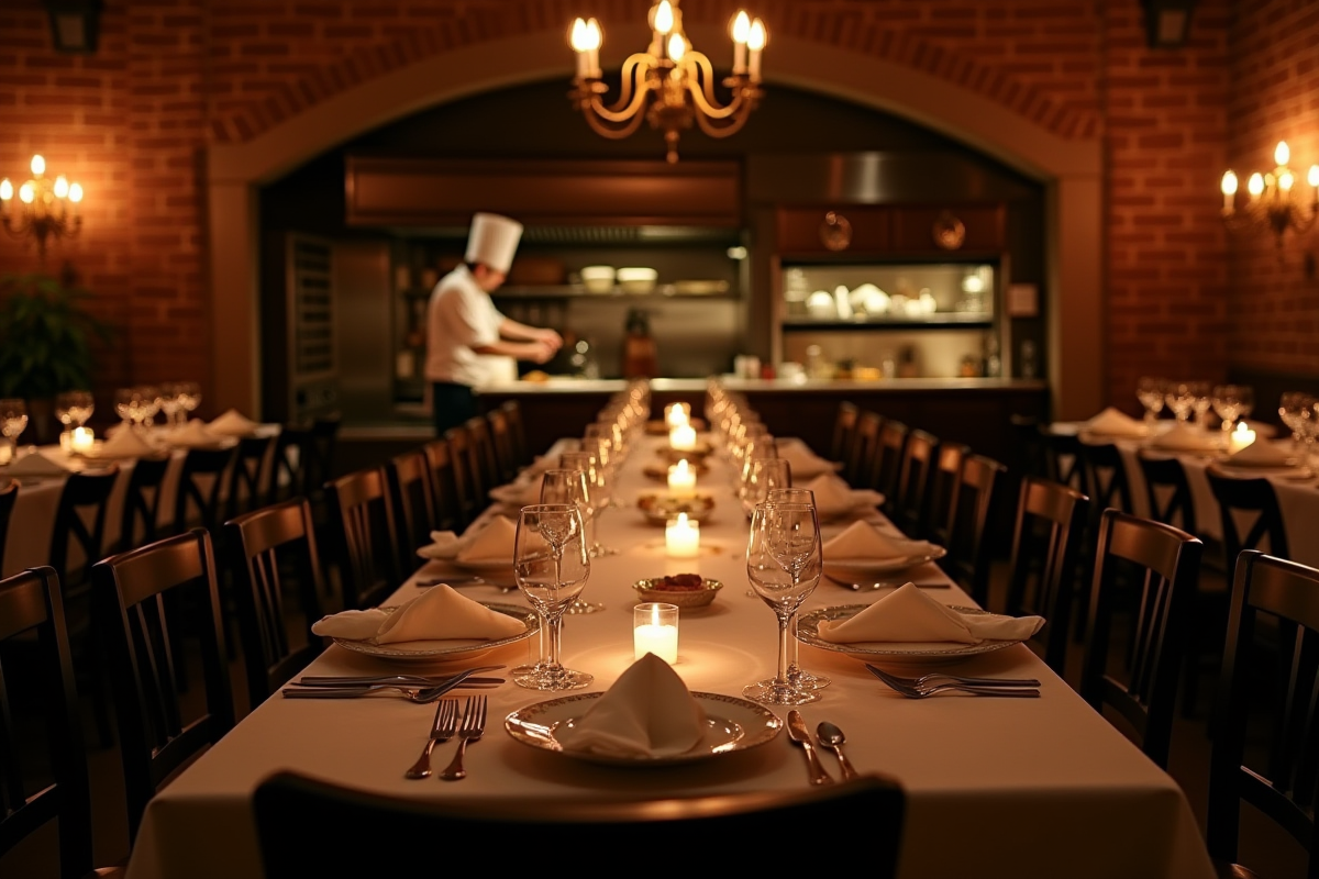 Mariage au restaurant : l'option gastronomique