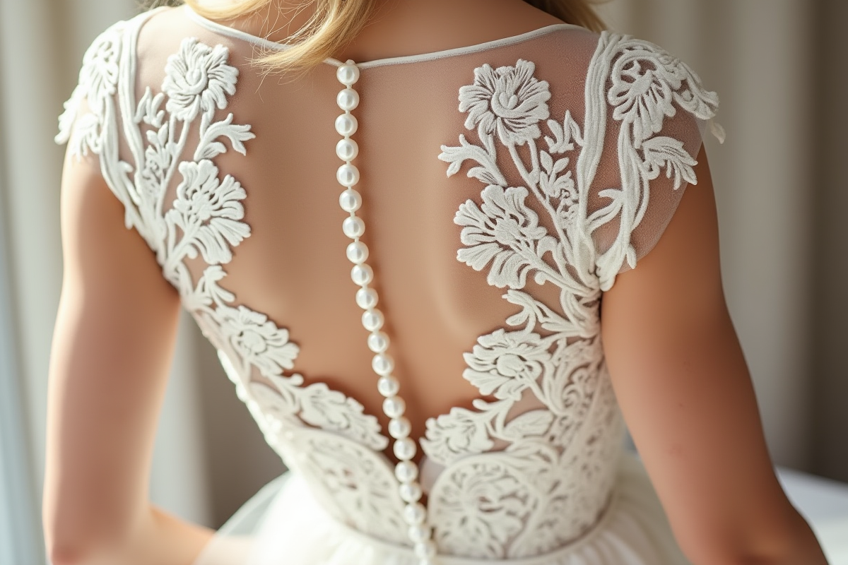 Robe de mariée en dentelle