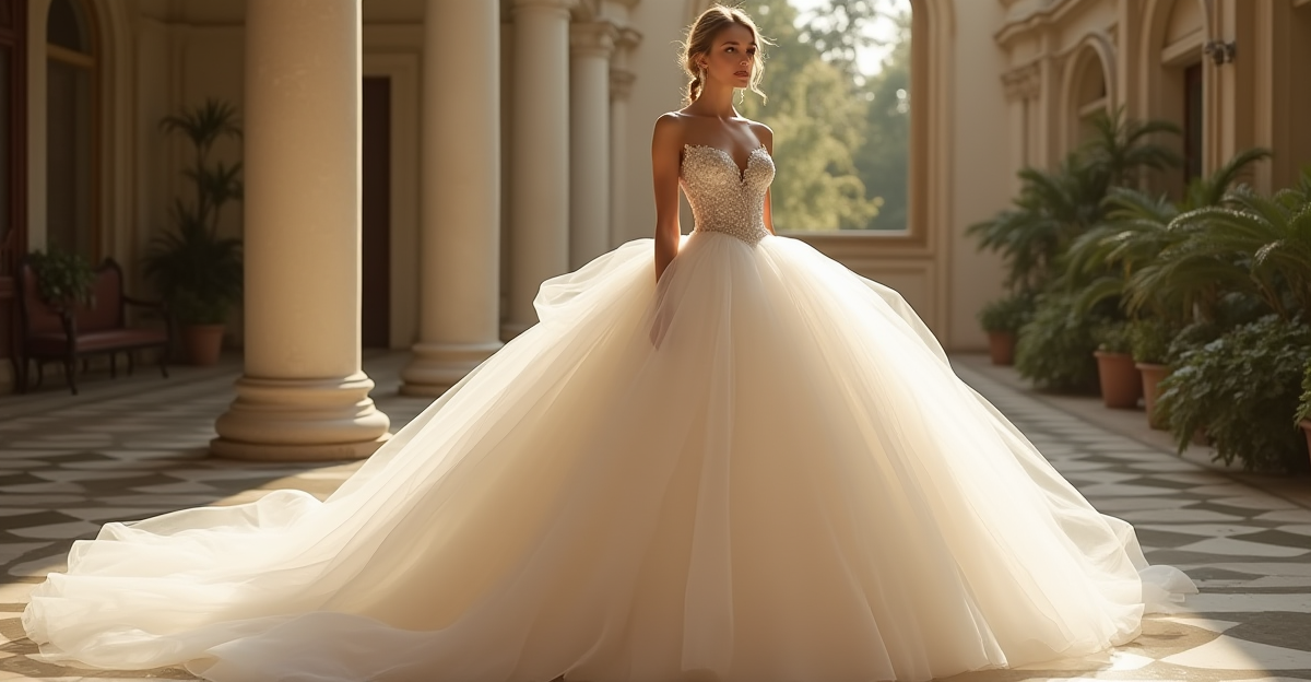 Robe de mariée princesse bustier : guide complet 2026