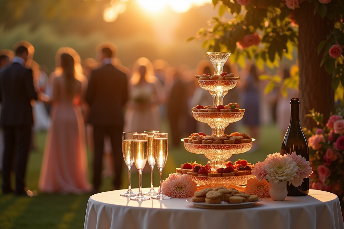 Idées vin d'honneur mariage : originalité et tendances 2026