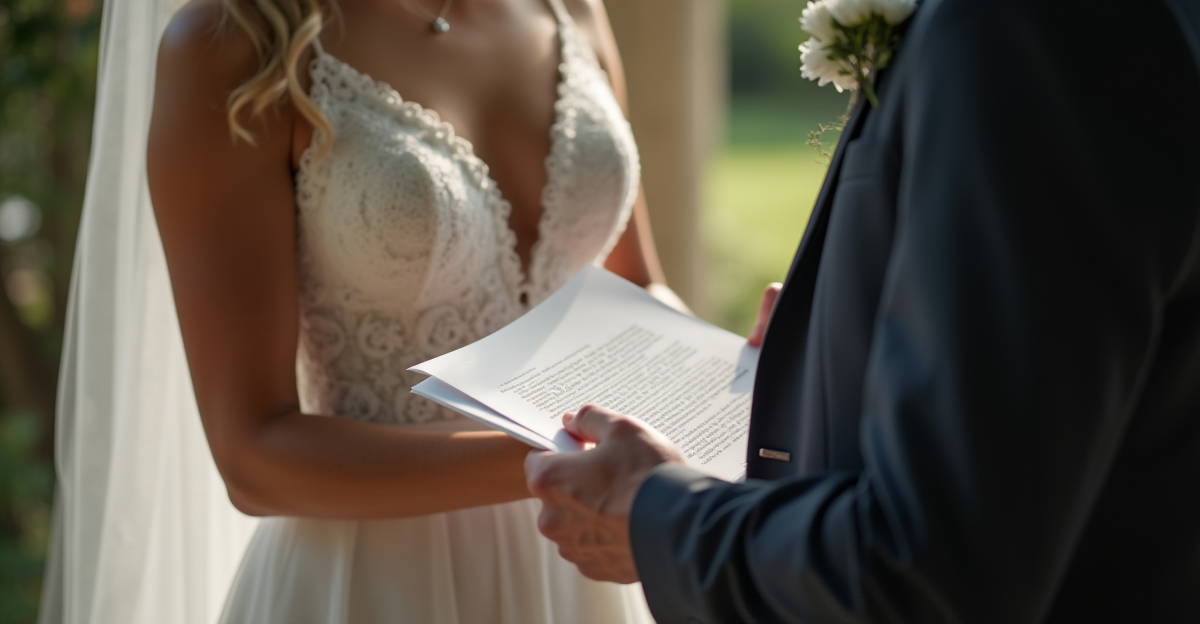 Vœux de mariage courts et percutants : dire l'essentiel