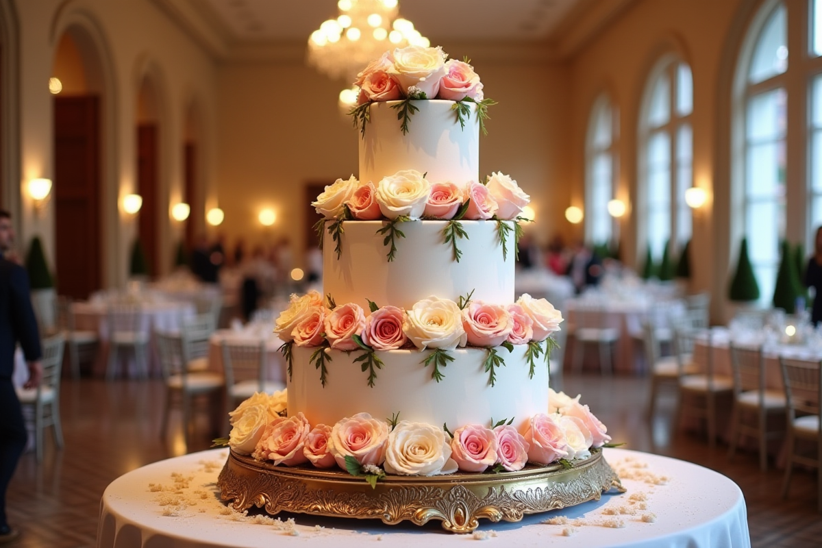 Tendances wedding cake 2026 : les gâteaux de mariage en vogue